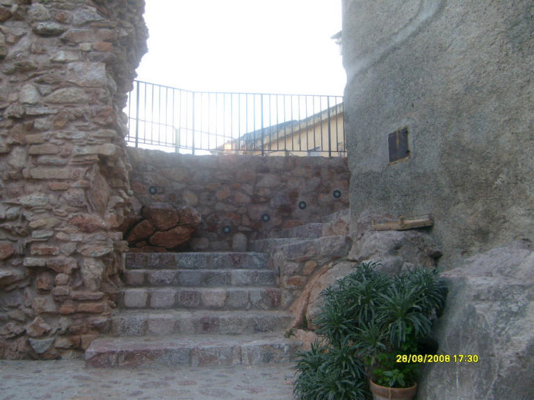Uno scorcio del Castello di San Marco d'Alunzio in Sicilia