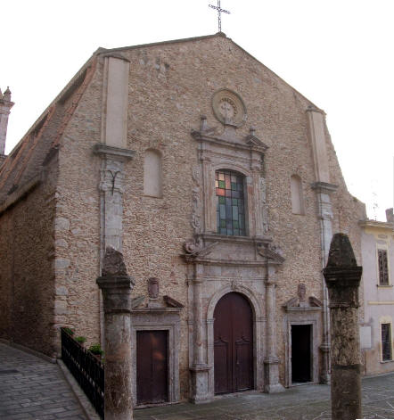 La storica chiesa madre di San Marco d'Alunzio costruita tra il 1584 ed il 1800