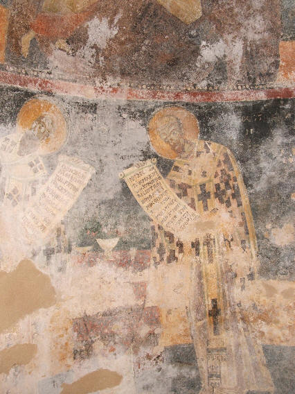 Affreschi del museo bizantino di San Marco d'Alunzio