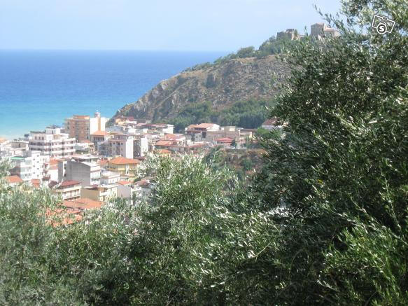 Veduta panoramica dal terrazzo dalla Casa di Capo d'Orlando Sicilia CD30