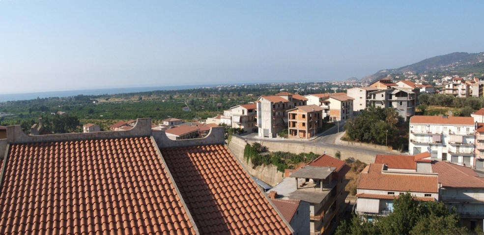 Casa vacanze Sicilia: Veduta dal balcone della casa RC05