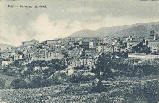 Antico panorama di Naso (Messina)