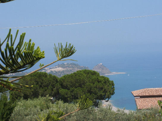 Veduta panoramica dalla Casa Vacanze di Capo d'Orlando Sicilia C37H