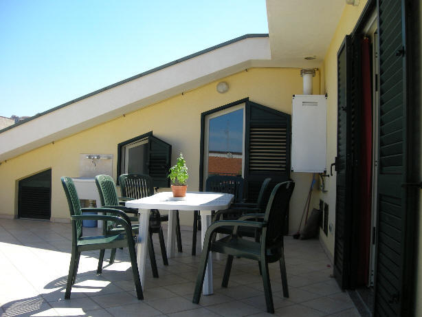 Terrazzo della Casa per vacanza di Capo d'Orlando Sicilia CD01